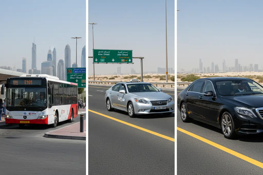 Other Transport Options to Travel from Dubai to Abu Dhabi
