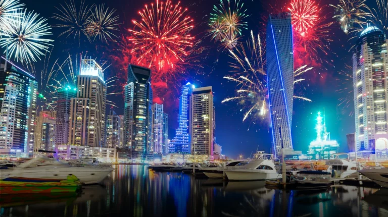 New Year Fireworks in Dubai